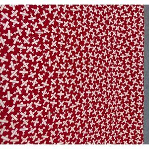 Marcus Fabrics Aunt Grace Baskets of Scraps Cotton Quilting Fabric Red/White 18"